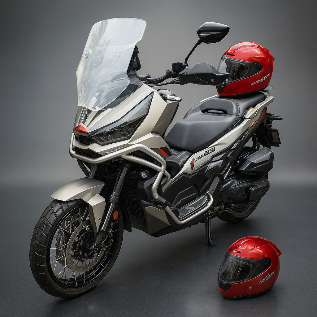 Zontes 368cc side view